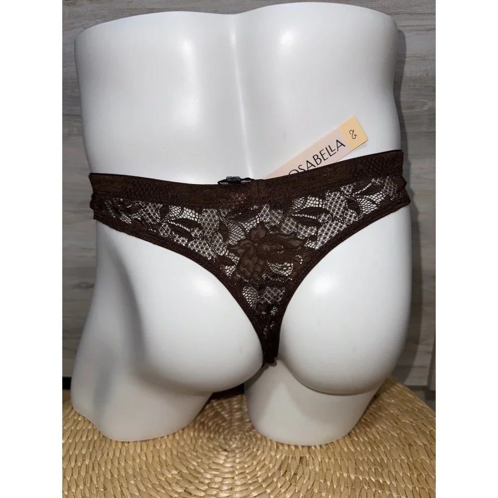 Cosabella Never Say Never Men's Classic Lace G-String UNO NWT Size M